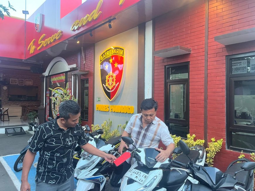 Polisi Berhasil Mengungkap Peredaran Motor Hasil Curian