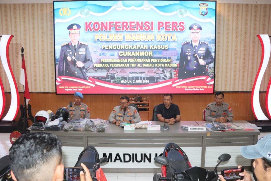 Polisi Ringkus Pelaku Berulang dalam Kasus Pencurian Motor
