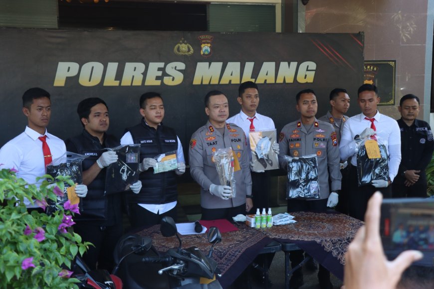 Polisi Berhasil Amankan Sajam dan Dua Pemuda dalam Operasi Pengamanan