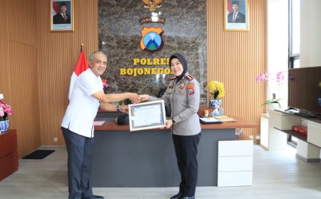 Polres Bojonegoro Raih Penghargaan Kemenkeu, Terbaik Pengelolaan DIPA di KPPN   