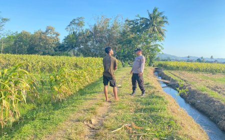 Polres Malang Dorong Petani Maksimalkan Lahan Produktif